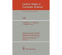 Advanced Information Systems Engineering