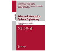 Advanced Information Systems Engineering