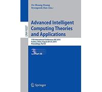 Advanced Intelligent Computing Theories And Applications