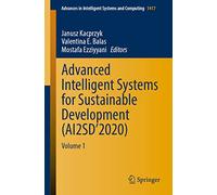 Advanced Intelligent Systems for Sustainable Development Ai2sd2020 (1) – Springer Verlag