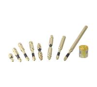Advanced Lot de 9 tournevis à tête sphérique magnétique PH2 avec magnétiseur intégré