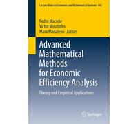 Advanced Mathematical Methods For Economic Efficiency Analysis