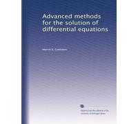 Advanced methods for the solution of differential equations