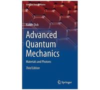 Advanced Quantum Mechanics
