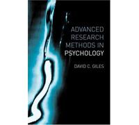 Advanced Research Methods In Psychology