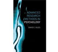 Advanced Research Methods in Psychology by David Giles Giles, David, Giles David, C. (Auteur)