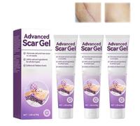 Advanced Scar Gel, Keloid Removal Cream, Keloid Bump Treatment, Effective Scar Removal Cream, Scar Cream for All Skin Types, 30g (3)