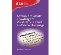 Advanced Students' Knowledge Of Vocabulary In A First And Second Language