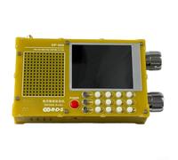 Advanced TEF6686 Kit récepteur radio DP-666 pour processeur de signal FM AM ondes courtes écran tactile 7,1 cm pour projets scolaires et kits scientifiques (jaune)