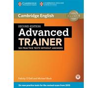 Advanced trainer : Six Practice Tests without answers and downloadable audio - Collectif - Klett Libri - Poche - Scolaire / Universitaire