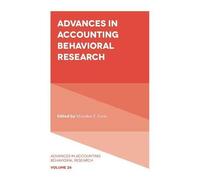 Advances In Accounting Behavioral Research