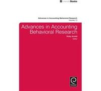 Advances in Accounting Behavioral Research