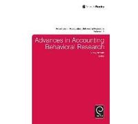 Advances in Accounting Behavioral Research Advances in Accounting Behavioral Research (Auteur)