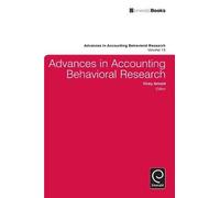Advances in Accounting Behavioral Research