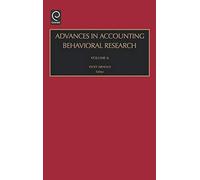 Advances in Accounting Behavioral Research