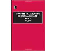 Advances in Accounting Behavioral Research, Advances in Accounting Behavioral Research