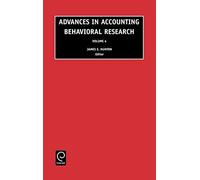 Advances in Accounting Behavioral Research