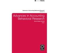 Advances in Accounting Behavioral Research Advances in Accounting Behavioral Research (Auteur)