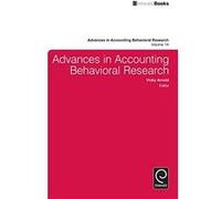 Advances in Accounting Behavioral Research Advances in Accounting Behavioral Research (Auteur)