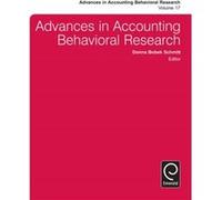 Advances in Accounting Behavioral Research Advances in Accounting Behavioral Research (Auteur)