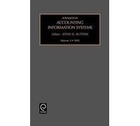 Advances In Accounting Information Systems