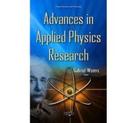 Advances in Applied Physics Research - [Version Originale] Gabriel Waters (Auteur)