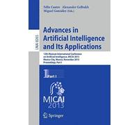 Advances In Artificial Intelligence And Its Applications
