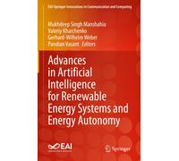 Advances In Artificial Intelligence For Renewable Energy Systems And Energy Autonomy