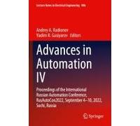 Advances In Automation Iv