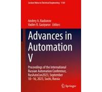 Advances In Automation V