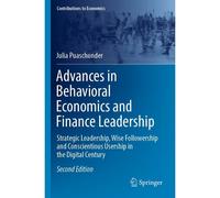 Advances In Behavioral Economics And Finance Leadership