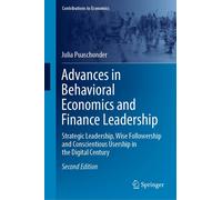 Advances In Behavioral Economics And Finance Leadership