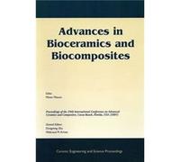 Advances in Bioceramics and Biocomposites Zhu Dongming (Auteur)