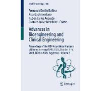 Advances In Bioengineering And Clinical Engineering