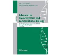 Advances In Bioinformatics And Computational Biology