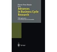 Advances In Business Cycle Research