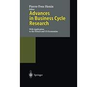 Advances In Business Cycle Research