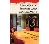 Advances In Business & Management