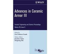 Advances in Ceramic Armor III Volume 28 Issue 5 by Franks Hardcover Book L. Franks (Auteur)