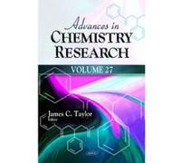 Advances in Chemistry Research - [Version Originale] James C Taylor (Auteur)