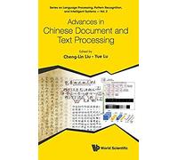Advances In Chinese Document And Text Processing