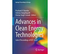 Advances In Clean Energy Technologies