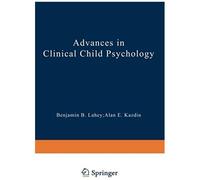 Advances In Clinical Child Psychology