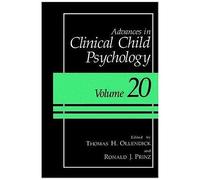 Advances In Clinical Child Psychology