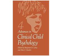 Advances In Clinical Child Psychology