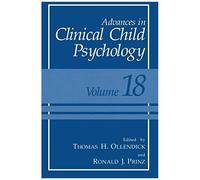 Advances In Clinical Child Psychology