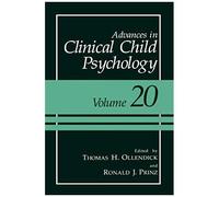 Advances In Clinical Child Psychology