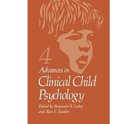 Advances In Clinical Child Psychology