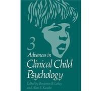 Advances in Clinical Child Psychology - Springer Nature B.V. - Springer Nature B.V. - Livre en Anglais - Paperback Springer Nature B.V.Springer Nature B.V. (Auteur)