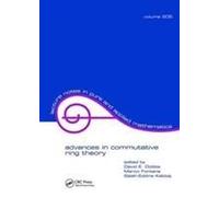 Advances In Commutative Ring Theory